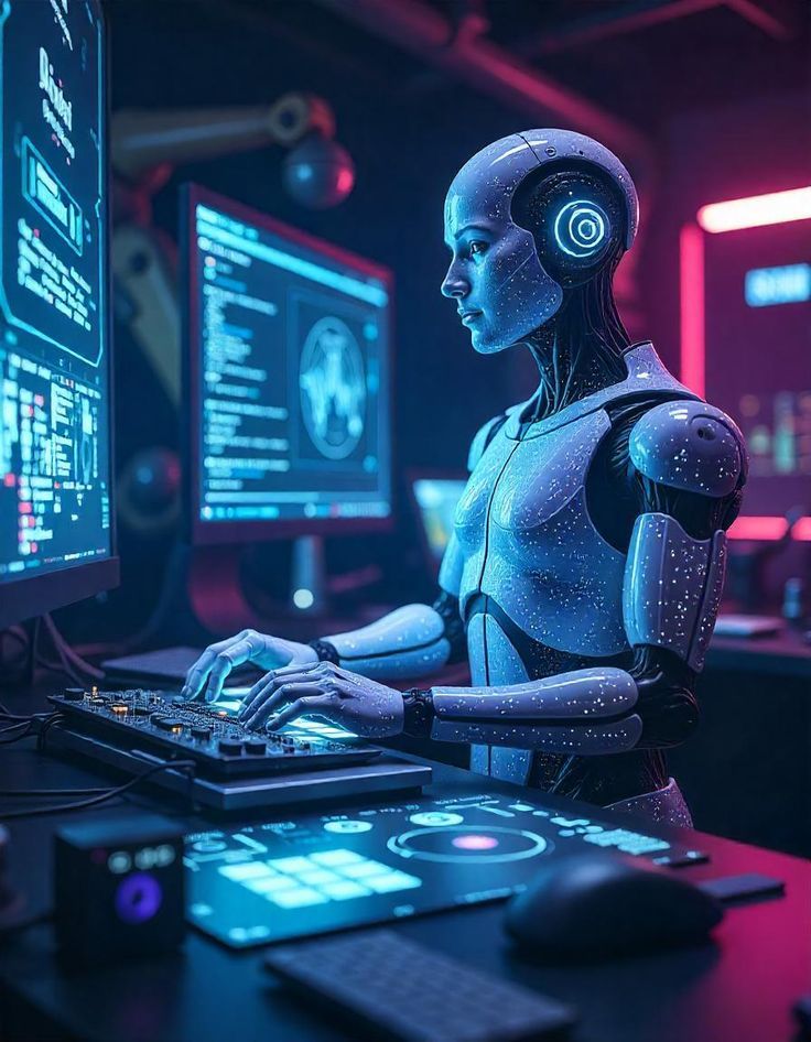 نمونه طراحی سایت با هوش مصنوعی در سال 2025